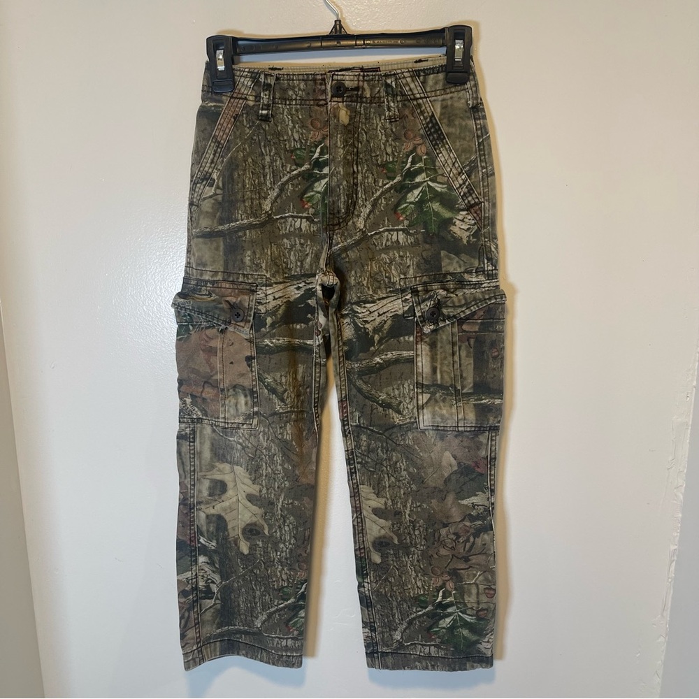 Wear First camo cargo pants‎ kids youth size 8